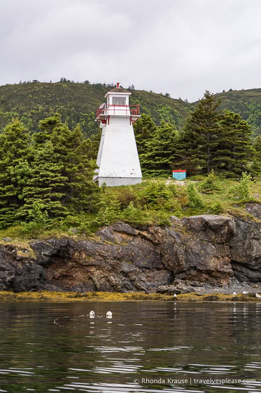 The historic Woody Point Lighthouse.