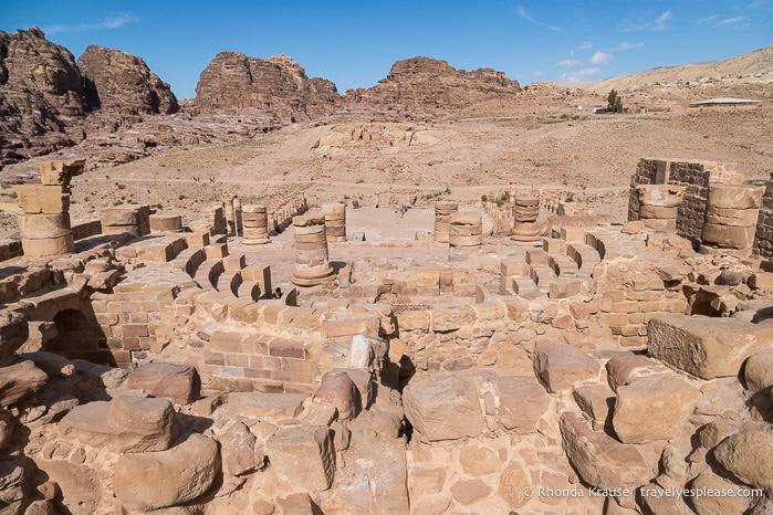 The Theatre at the Great Temple.