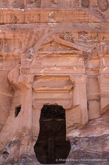 Doorway to the Palace Tomb.