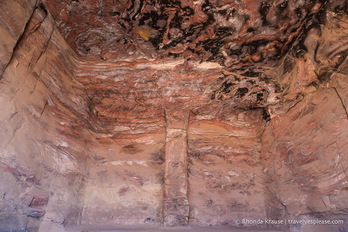 Interior of the Palace Tomb.