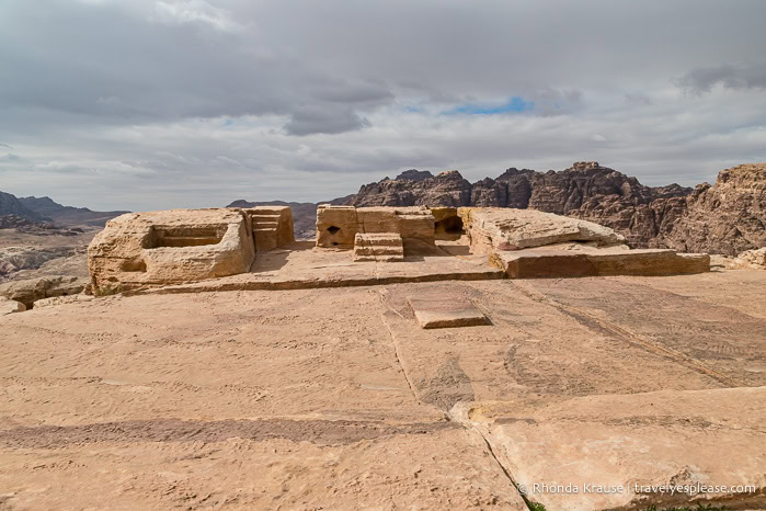 Altar at the High Place of Sacrifice.