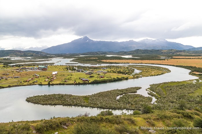 Overlooking the Serrano River and Serrano village.