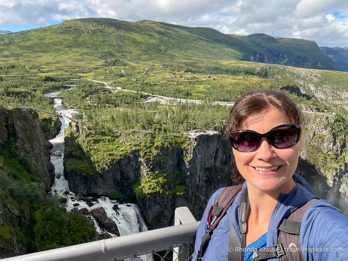 Me visiting Vøringsfossen.