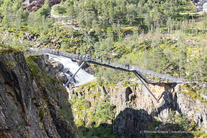 Step bridge.