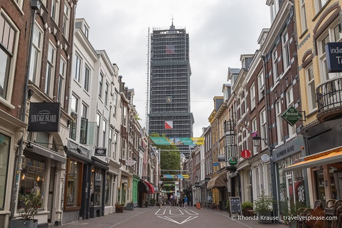 Road leading toward Dom Tower.