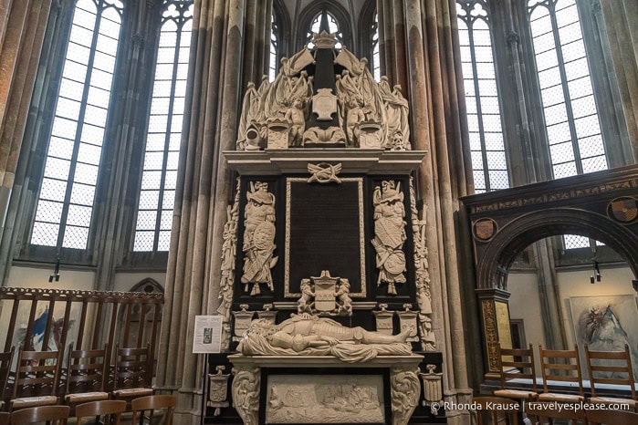 Tomb of Admiral Willem Joseph Van Gendt.